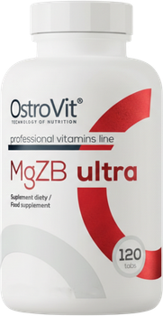 Вітамінно-мінеральний комплекс OstroVit  MgZB Ultra 120 таблеток (5903246220254)