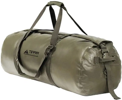 Гермомішок Terra Incognita Aqua 150 л PVC водонепроникний герметичний RollProf Olive