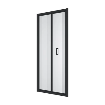 Душові двері Koller Pool Line Pro 900 мм Black Matt 6 мм Clear (LNPRB90CB)