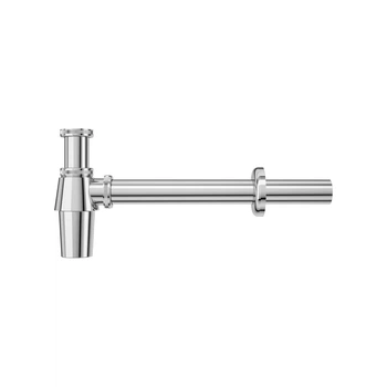 Сифон для раковины Koller Pool 1 1/4" x d32 колбовый латунь/хром (KP-7004)