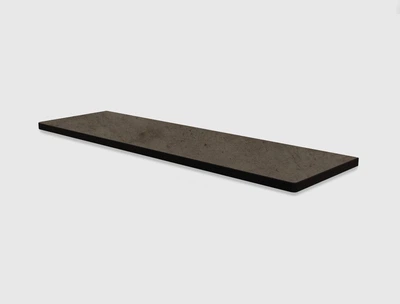 Полка с закругленными углами из компакт-плиты Egger F187 ST9, 450х120х13мм