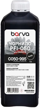 Чернила Barva для Canon PFI-050 BK Special Pigmented 1 л Black (C050-995)