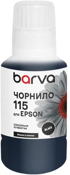 Чернила Barva для Epson 115 BК Special Pigmented OneKey (1K) 140 мл Black (E115-871e)