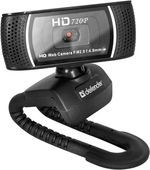 Веб-камера Defender G-lens 2597 HD720p 2 МП автофокус (63197)