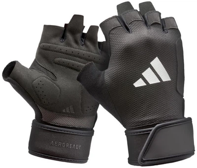 Рукавиці для фітнесу Adidas L Чорні (ADGB-15043)