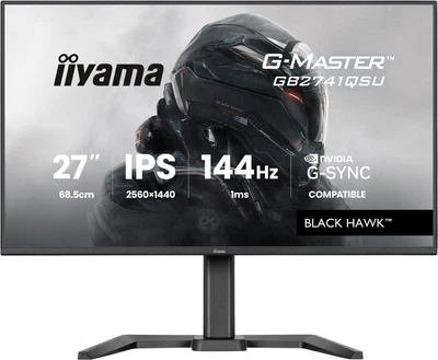 Монітор 27" iiyama G-Master Black Hawk GB2741QSU-B1
