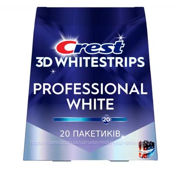 ホワイトフェイス プリズマ　3枚セット Отбеливающие полоски для зубов Crest 3D Whitestrips Professional