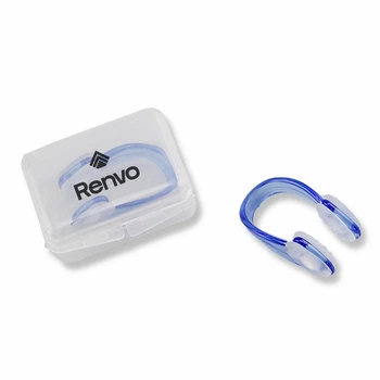 Зажим для носа для плавания Renvo Eclipse, бело-синий, универсальный (2SC100-04)