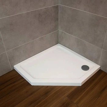 Душовий піддон Devit Comfort FTR0223 100х100х5,5 см п'ятикутний