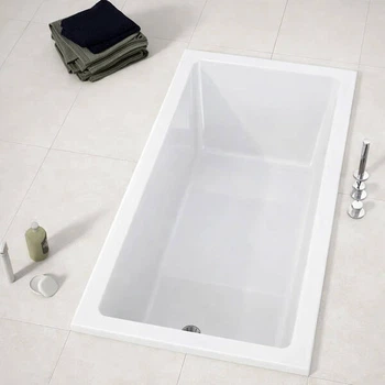 Акрилова ванна Geberit Selnova Square 554.385.01.1 170x75 см з ніжками