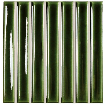 Керамограніт WOW Sweet Bars 130053 SB Olive Gloss 11,6 х11, 6 см