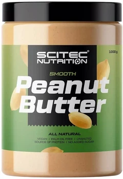 Арахісова паста Scitec Nutrition Peanut Butter 1 кг Гладка (5999100025127)