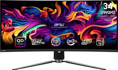 Монітор 34.18" MSI MPG 341CQPX QD-OLED