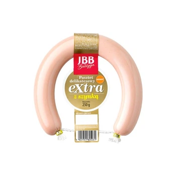 Паштет м’ясний JBB Pasztet delikatesowy Extra з шинкою, 250 г