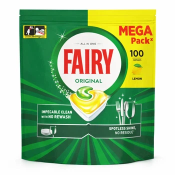 Капсули для посудомийних машин Fairy Original All in One Lemon, 100 шт