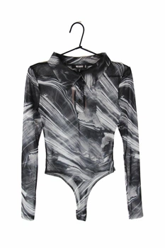 Боді Missguided TJF28573 32 сірий