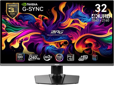 Монітор 31.5" MSI MPG 321URXDE (9S6-3DD29A-056)