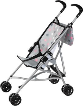 Wózek dla lalek Bayer Design z torbą Szary 30507AB 20159 (4003336420159)