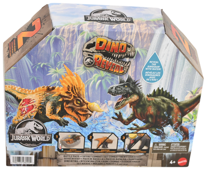 Ігровий набір Mattel Jurassic world Dino Reveal Battle pack (194735280902)