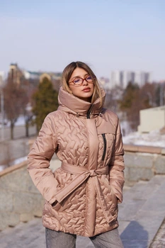 Демісезонна куртка Mila Nova К-320 44 капучино