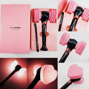Лайтстик Молот Блэк Пинк Lightstick Black Pink 25.5см Official Light stick Kpop