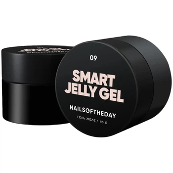 Будівельний гель-желе NAILSOFTHEDAY Smart Jelly Gel 09 Нюдовий15 г