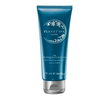 SPA Скраб для лица Planet Spa by Avon Секрет безмятежности The Tranquility Ritual With Dead Sea Minerals Facial Scrub с минералами мертвого моря 75 мл