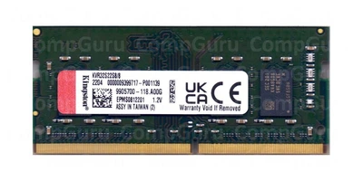 Оперативна пам'ять для ноутбука Kingston DDR4 8GB 3200MHz SO-DIMM