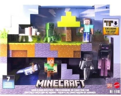 Zestaw figurek mobów Mattel Minecraft (0194735296484)