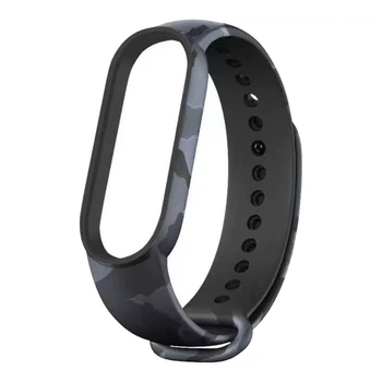 Ремінець для Xiaomi Mi Band 4 Сamouflage Grey