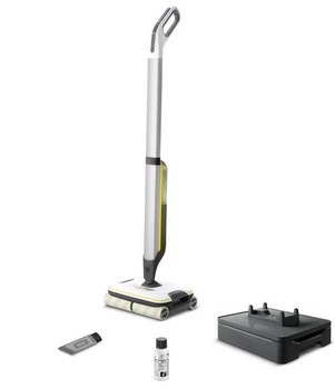 Підлогомийна машина Karcher FC 7 Cordless, вода -0.4л, автон. робота до 45хв, срібляста
