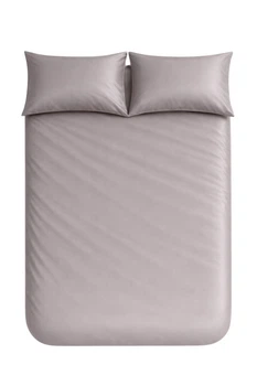 Пододеяльник Ecotton сатин 180х215 см 15-4503 Chateau Grey (24766_000)