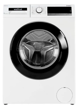 Пральна машина Vestfrost MWM 127 T3I, фронтальна, вузька, 49,7 см, 7 кг, 1200 об/хв, клас C/A/B , 15 програм, інверторний