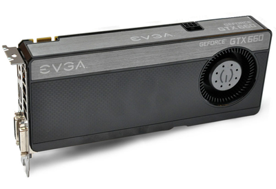 EVGA GeForce GTX660 2048MB DDR5/192bit 6-pin DVI HDMI DP, Б/В