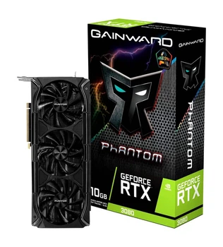 Відеокарти Gainward GeForce RTX 3080 купити в Києві: ціна, відгуки