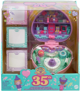 Zestaw do zabawy Mattel Polly Pocket Kompakt z serii „Pamiątkowe znaczki” (0194735217663)