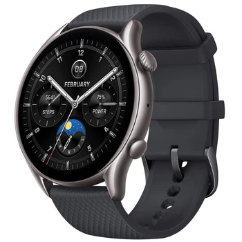 Смарт-годинник Amazfit GTR 4 New ( A2040) Galaxy Black 1.45" AMOLED, GPS, до 15 днів роботи