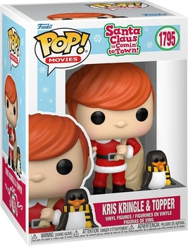 Фігурка Funko Pop Movies: Santa Claus is Comin To Town! - Kris Kringle and Topper 86582 (889698865821)