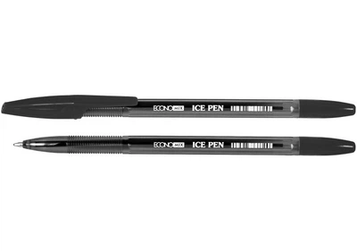 Ручка шариковая Economix Ice pen 0,5 черная (E10186-01)