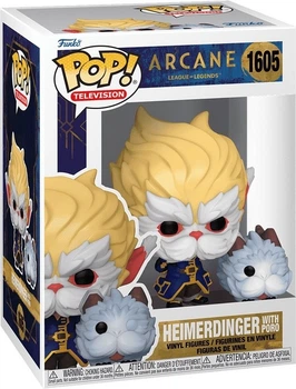 Фігурка Funko Pop Television: Arcane - Heimerdinger with Poro 80193 (889698801935)