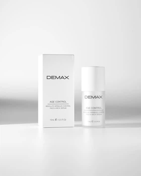 Ліфтинг-Сироватка Demax professional для обличчя та шиї сприяє відновленню пружності шкіри 15мл