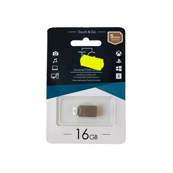 Флеш накопитель USB 16Gb T&G Metal TG110, Silver, USB 2.0 (TG110-16G)