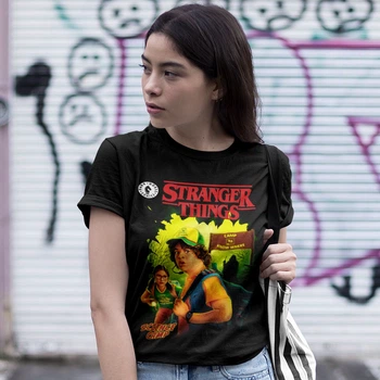 Футболка Stranger Things (Science Camp) 2XS чорний