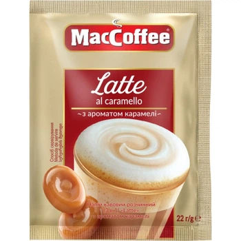 Кавовий напій MacCoffee Latte al Caramello, 440 г