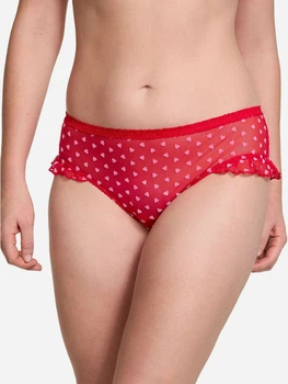 Трусики бразиліана жіночі Victoria's Secret 606008228 M Червоні (1159852332)