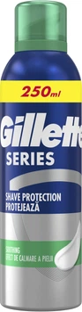 Піна для гоління Gillette Series Для чутливої ​​шкіри з Алое вера 250 мл (8006530154710)