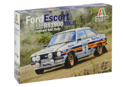 Збірна модель 1:24 автомобіль Ford Escort RS1800 Mk.II Lombard RAC Rally 1981 Italeri 3650