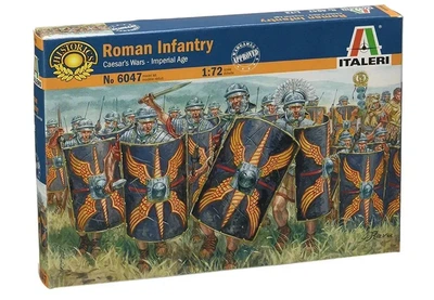 Збірна модель 1:72 фігури римська піхота Roman Infantry Italeri 6047