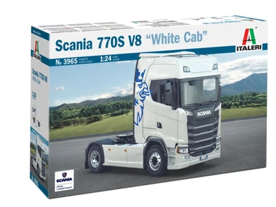 Збірна модель 1:24 вантажівка Scania 770 S V8 "White Cab" Italeri 3965