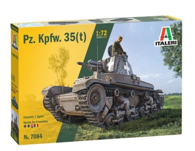 Збірна модель 1:72 танк Pz.Kpfw. 35 (t) Italeri 7084